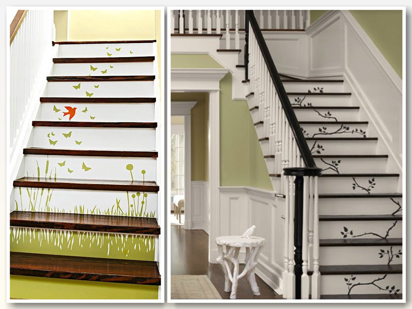 malowane schody