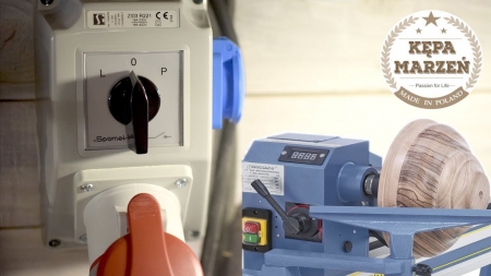 Po Co i Jak Zrobić Zmianę Obrot&oacute;w Silnika w Tokarce Do Drewna