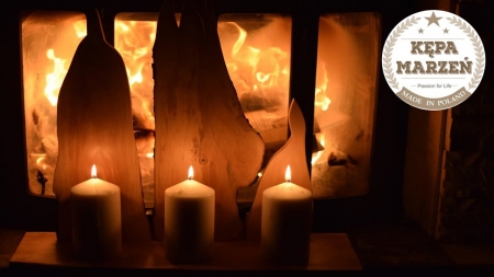 JAK ZROBIĆ DREWNIANE ŚWIECZNIKI