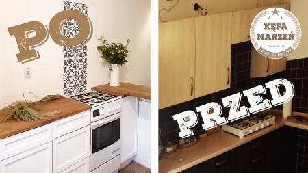 Ep. 14 | Metamorfoza kuchni cz.1 - drewniane blaty i białe szafki | Domek letniskowy | Chatka Marzeń