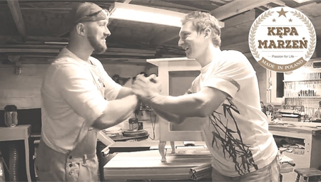 KANAŁY STOLARSKIE ŁĄCZMY SIĘ - KOOPERACJA KĘPA MARZEŃ I STOLARNIA OD ZERA