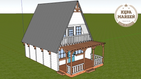 Ep.5 | Projekt zewnętrzny Chatki Marzeń | Metamorfoza domku letniskowego