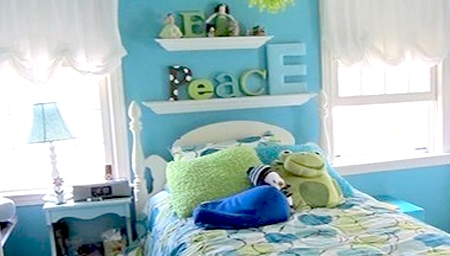 DREWNIANE LITERKI DO POKOJU DZIECKA